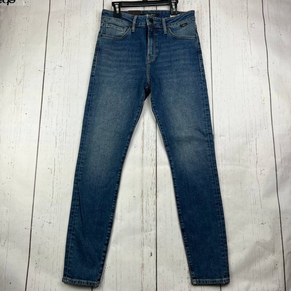 Mavi 27x27 Lucy Skinny Fit High Rise Jeans Pants Denim Blue‎ New Women